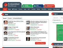Tablet Screenshot of embeddedrelated.com